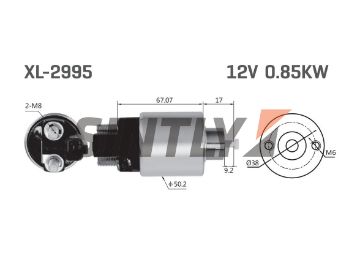 Starter Solenoid Switch OEM-361100-2B200,M000T32572