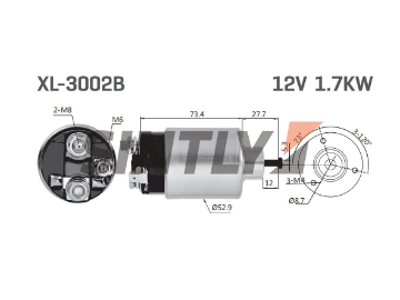 Starter Solenoid Switch XL-3002B