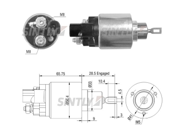 ZM-1978,ERA-227141,TOYOTA-28150-0D100,80.110.06,AS-PL-UD16188SS,BOSCH-2339303853,F.000.AL0.106,24810-0D100,28100-0D100,28150-0B010,28150-0B100