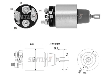 ZM-2475,WAI-66-91113,ERA-227164,AS-PL-SS0037,BOSCH-0.331.303.146,2.339.303.245,2339303245,MAGNETI MARELLI-940113050612