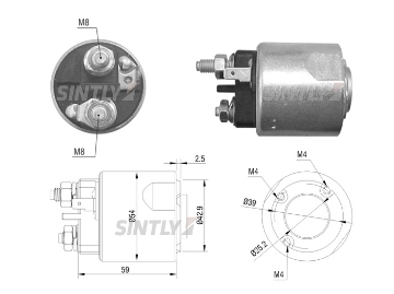 Starter Solenoid Switch ZM-2495,WAI-66-9437,,ERA-227173,WOODAUTO-SND13100,AS-PL-SS3109PGHIBAUDI-E7485,PSH-054.000.270