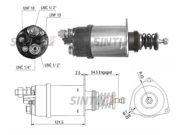 Starter Solenoid Switch ZM-355,ERA-227236,DELCO-10511210,1115694,1115701,1115704,DELCO REMY-10511210,1115694,1115701