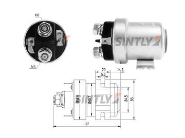 Starter Solenoid Switch ZM-405,CARGO-231807,CASCO-CRL22101AS,ERA-227295,MAGNETI MARELLI-940113050020,WOODAUTO-SND12313