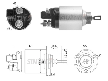 ZM-7381,BOSCH-0986020780,2339305005,2339305024,2339305052,2339305074,VOLKSWAGEN-020911287A,VW-020911287A