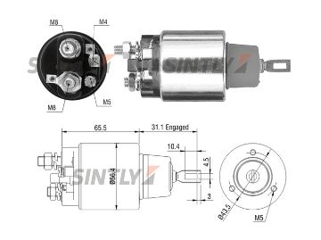 ZM-772,ERA-227755,WAI-66-9117,WOODAUTO-SND1169,AS-PL-UD15971SS,BOSCH-0.331.303.012,0331303011,MAGNETI MARELLI-940113050269,MERCEDES-BENZ-0 001 523 610,