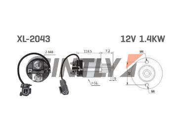 Starter Solenoid Switch ZM-ZM-790,ZM-791,Cargo-235210,Hyundai-ME35618X10,KRAUF-SSM5210BA,MITSUBISHI-M1T72086,M371X69171,M0T70281,NISSAN-23343-30R11