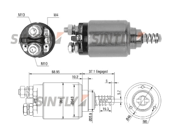 ZM-743,CARGO-333495,ERA-227727,WOODAUTO-SND11066,AS-PL-UD15963SS,BOSCH-0.331.402.107,0.331.402.607,2.339.402.132,0331402107,0331402607